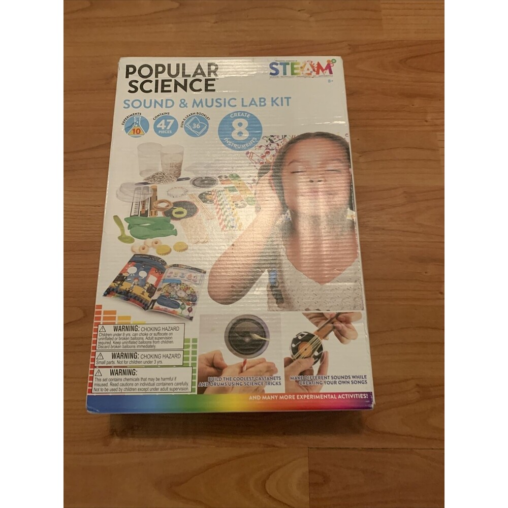 Popular Science Kids Sound Music Lab Kit